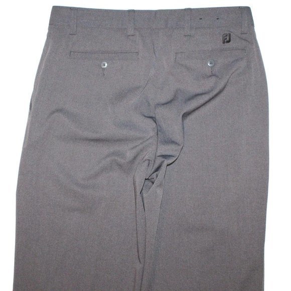 FootJoy Gray Heather Golf Pants 24478 Men’s Size 32 x 32  VGUC with rub mark - Picture 5 of 8
